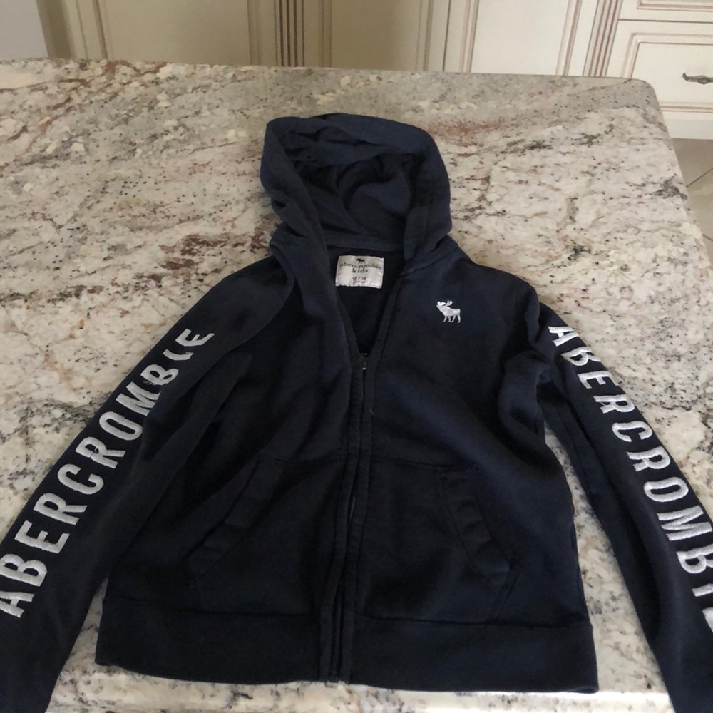 Abercrombie Kids boys full-zip hoodie
